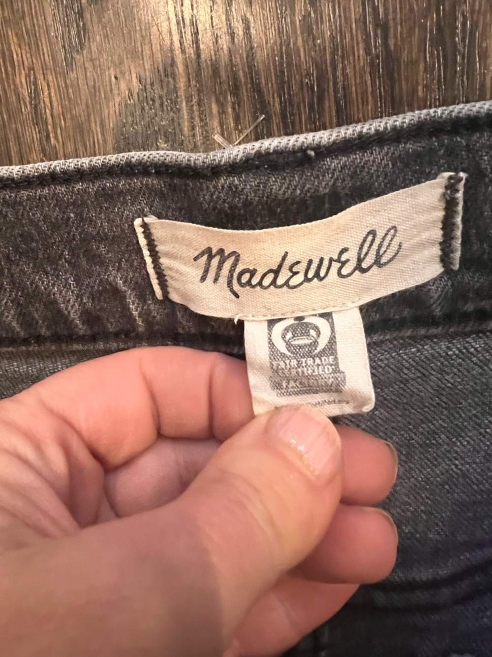 Madewell The Perfect Vintage Jeans Lunar Wash Grey High Rise Size 27 - Picture 3 of 12